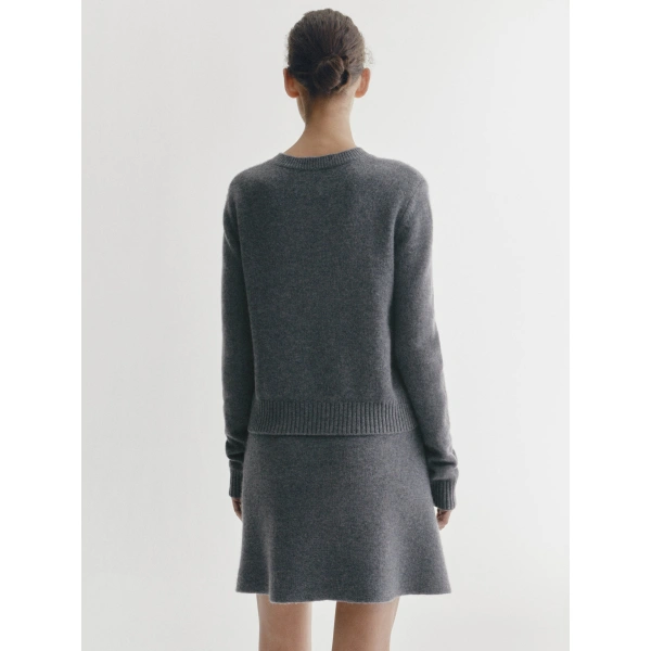 Lisa Yang Mable Sweater in Graphite
