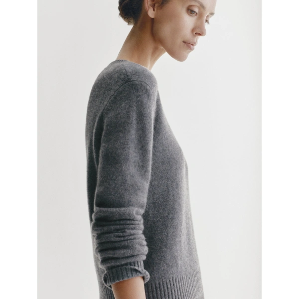 Lisa Yang Mable Sweater in Graphite
