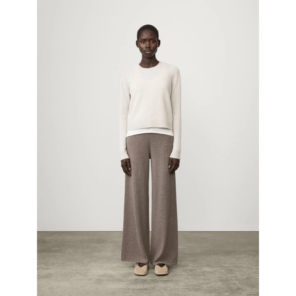 Lisa Yang Mable Sweater in Oyster