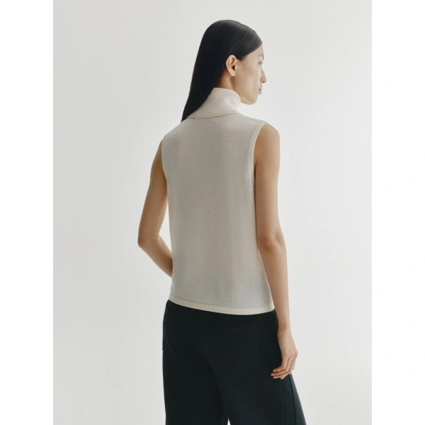 Lisa Yang Marelyn Top in Ivory