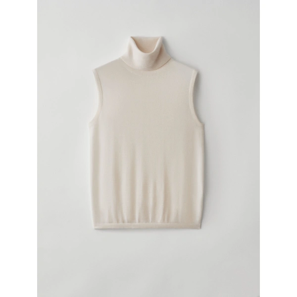 Lisa Yang Marelyn Top in Ivory | Tops | Coveti