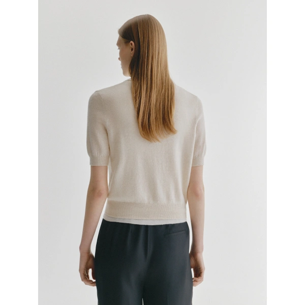 Lisa Yang Marene Cardigan in Oat