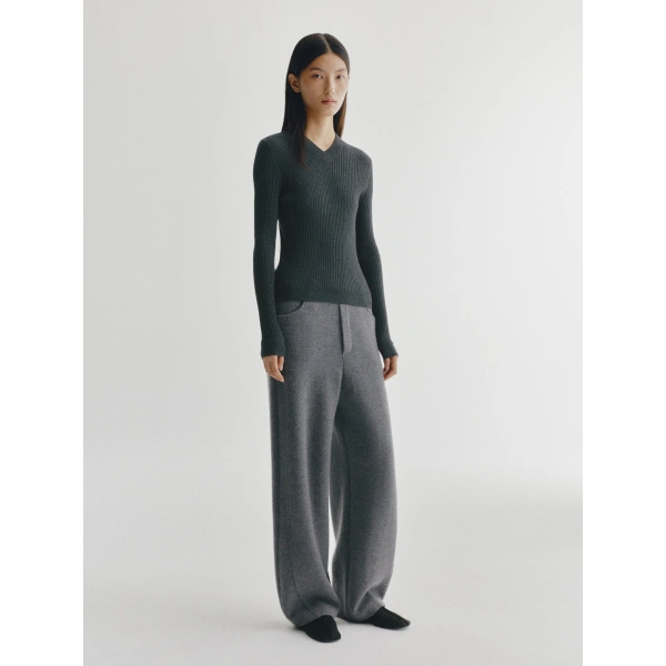Lisa Yang Marguerite Sweater in Eclipse