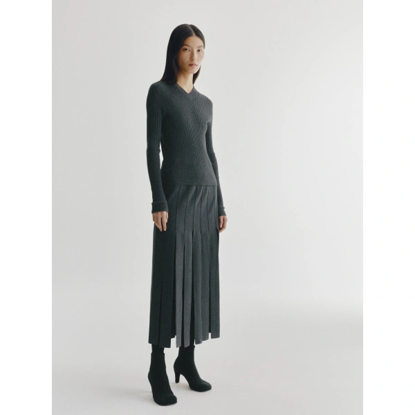 Lisa Yang Marloes Skirt in Eclipse