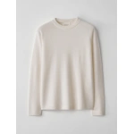 Lisa Yang Mason Sweater in Cream | Knitwear | Coveti
