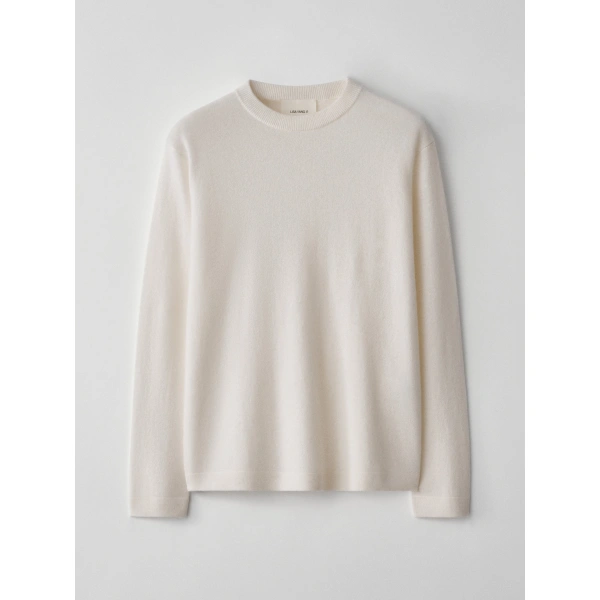 Lisa Yang Mason Sweater in Cream | Knitwear | Coveti