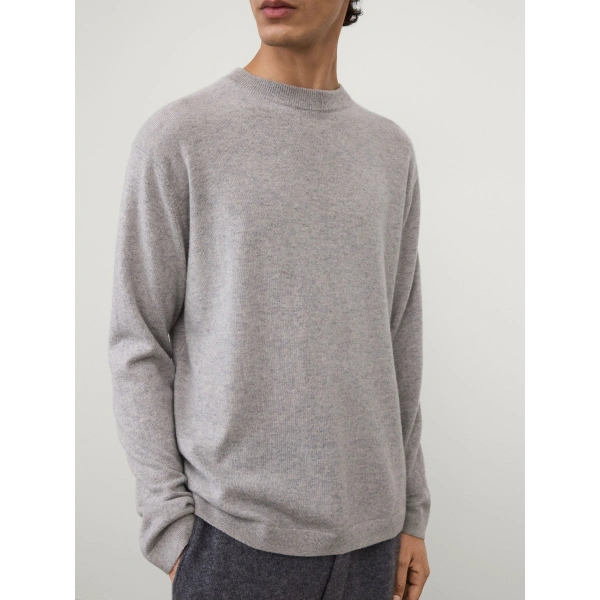 Lisa Yang Mason Sweater in Dove Grey