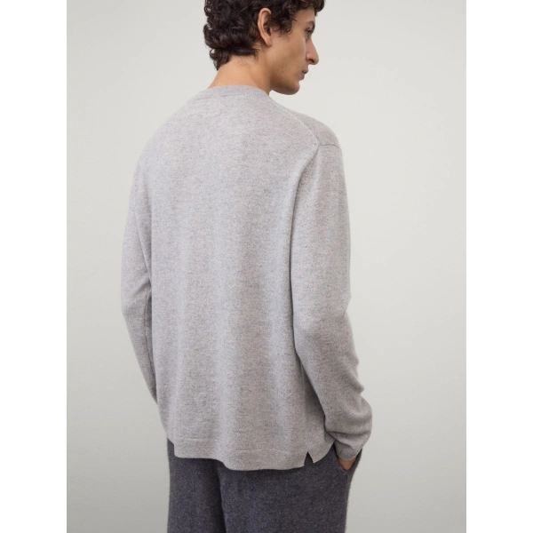 Lisa Yang Mason Sweater in Dove Grey