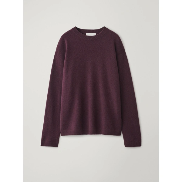 Lisa Yang Mason Sweater in Mahogany | Knitwear | Coveti