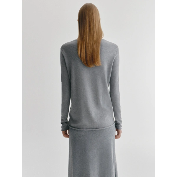 Lisa Yang Maurie Sweater in Deep Cloud