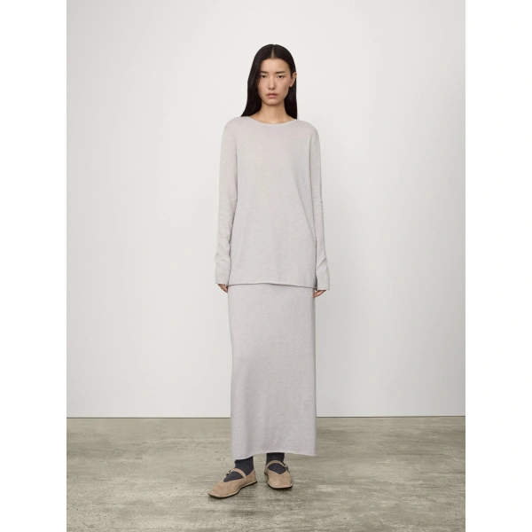 Lisa Yang Maurie Sweater in Misty Grey