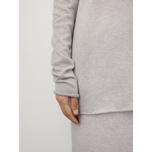 Lisa Yang Maurie Sweater in Misty Grey