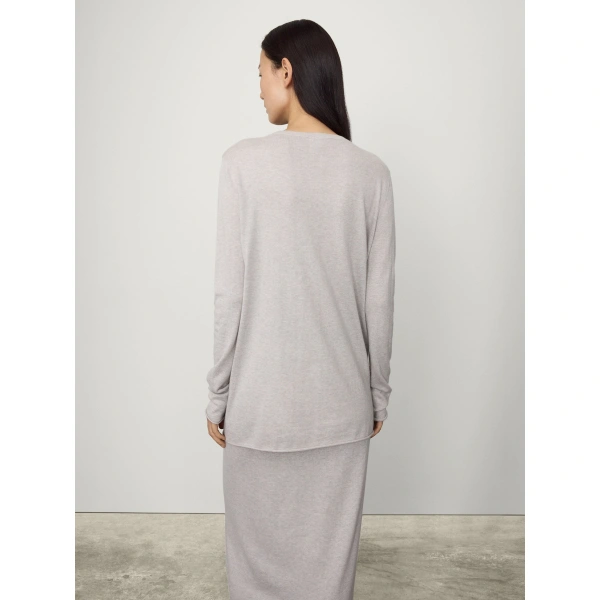 Lisa Yang Maurie Sweater in Misty Grey