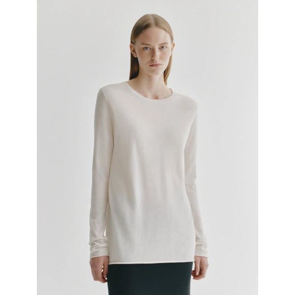 Lisa Yang Maurie Sweater in Salt