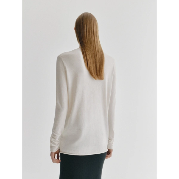 Lisa Yang Maurie Sweater in Salt