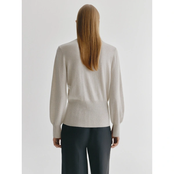 Lisa Yang Maven Cardigan in Oyster