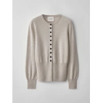 Lisa Yang Maven Cardigan in Oyster | Cardigans | Coveti