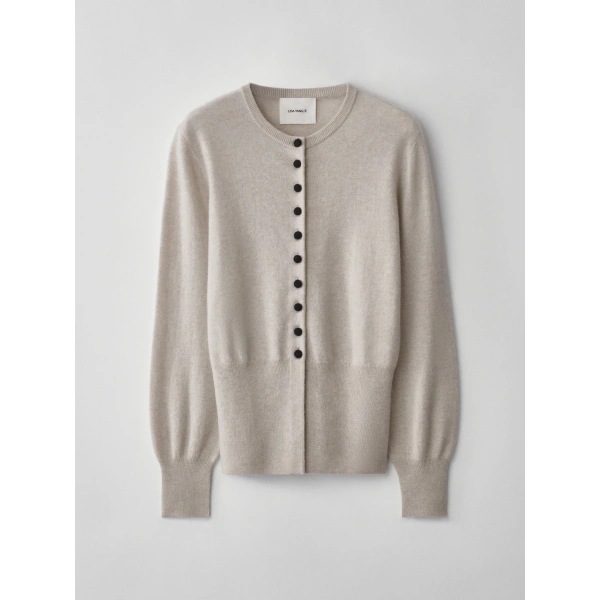 Lisa Yang Maven Cardigan in Oyster | Cardigans | Coveti
