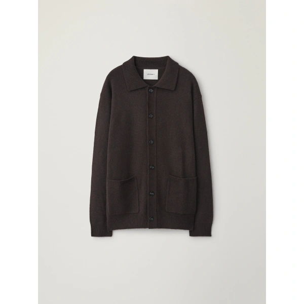 Maximilian Cardigan in Dark Oak