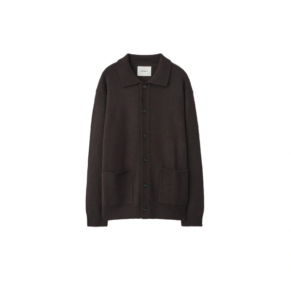 Maximilian Cardigan in Dark Oak