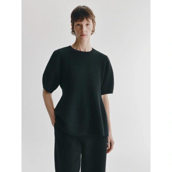 Lisa Yang Mella Top in Black