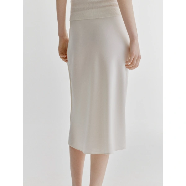 Lisa Yang Midi Skirt in Meringue