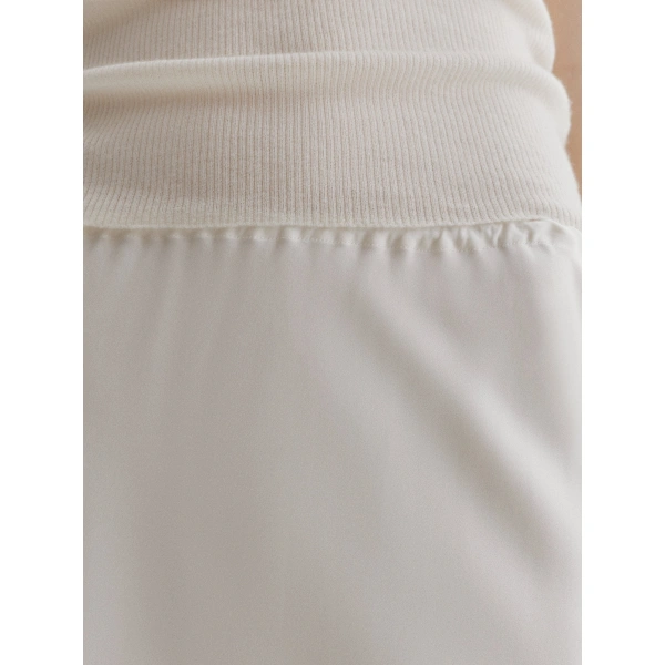 Lisa Yang Midi Skirt in Meringue