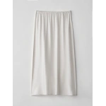 Lisa Yang Midi Skirt in Meringue | Midi Skirts | Coveti
