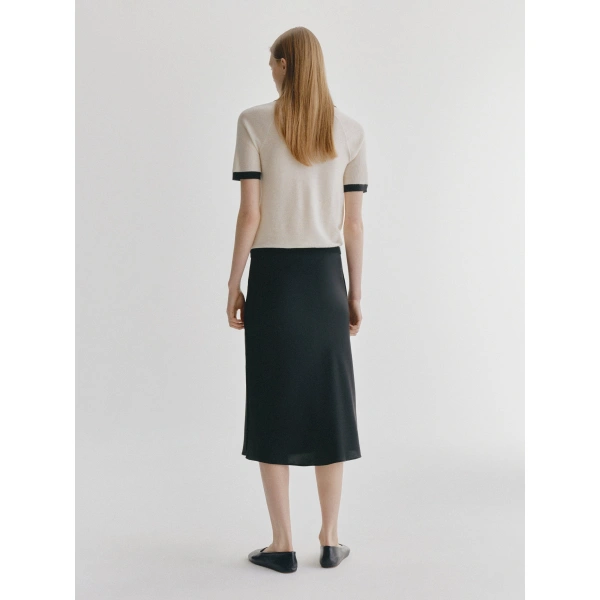 Lisa Yang Midi Skirt in Midnight