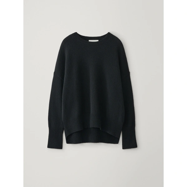 Lisa Yang Mila Sweater in Black | Cashmere Sweaters | Coveti