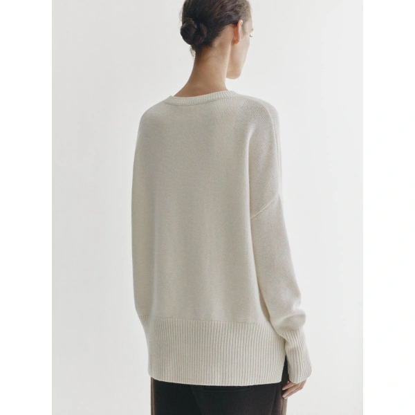 Lisa Yang Mila Sweater in Cream
