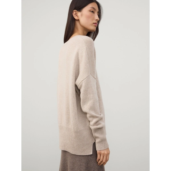 Lisa Yang Mila Sweater in Sand