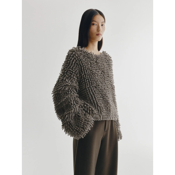 Lisa Yang Mille Sweater in Truffle