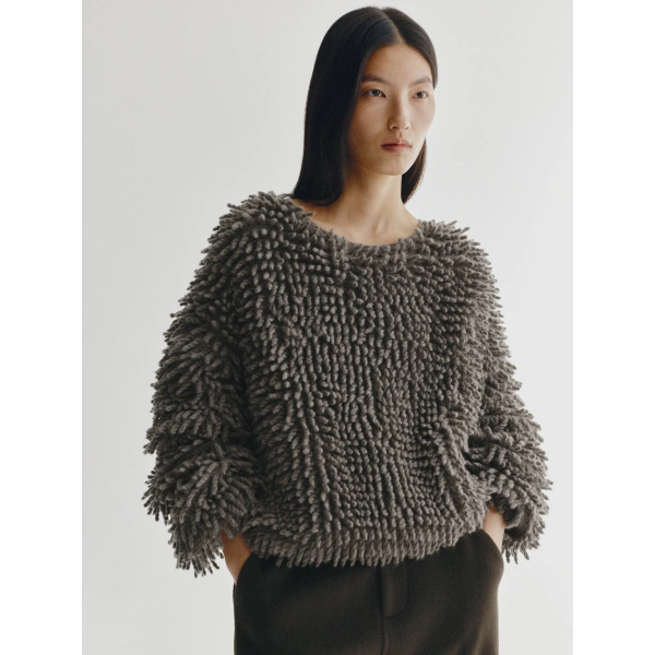 Lisa Yang Mille Sweater in Truffle