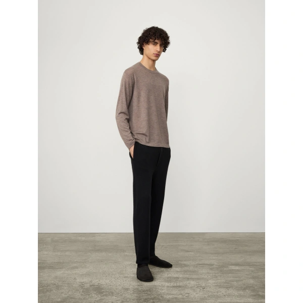 Lisa Yang Nathaniel Sweater in Deep Truffle