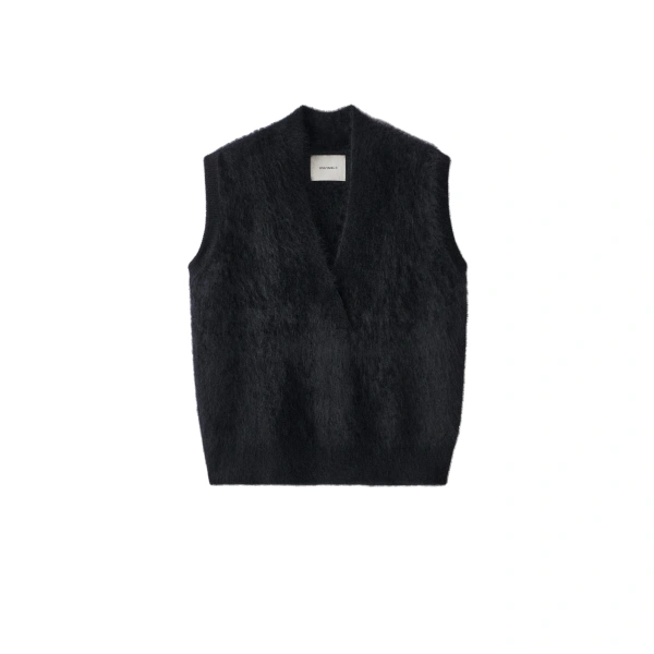 Norell Top in Black Brushed