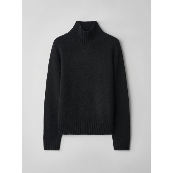 Lisa Yang Olai Sweater in Black | Knitwear | Coveti