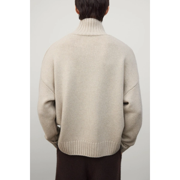 Lisa Yang Olai Sweater in Oyster