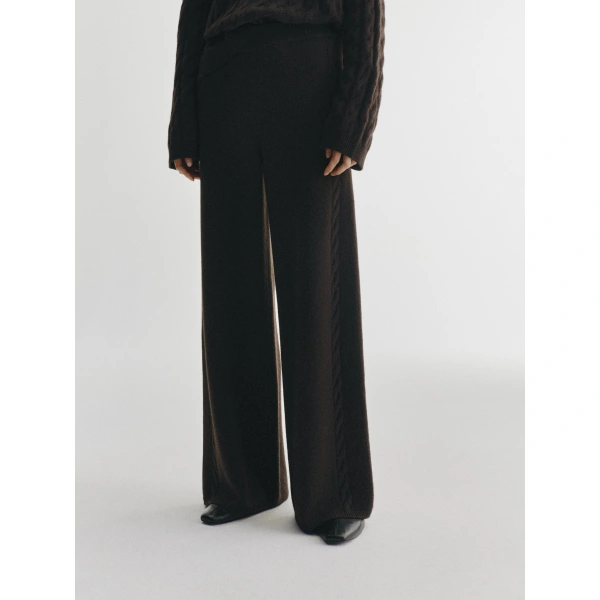 Lisa Yang Olanda Trousers in Dark Oak