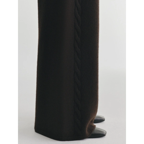 Lisa Yang Olanda Trousers in Dark Oak