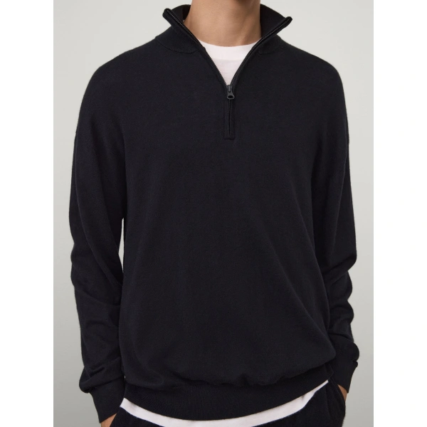 Lisa Yang Otis Sweater in Noir