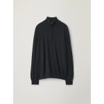Lisa Yang Otis Sweater in Noir | Knitwear | Coveti