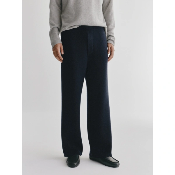 Lisa Yang Parker Trousers in Deep Navy