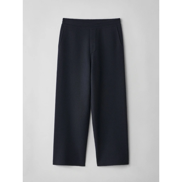 Lisa Yang Parker Trousers in Deep Navy | Pants | Coveti