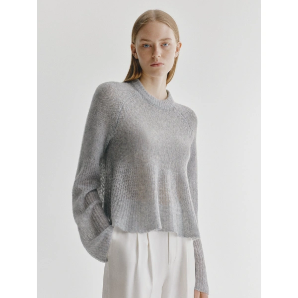 Lisa Yang Portia Sweater in Cloudy