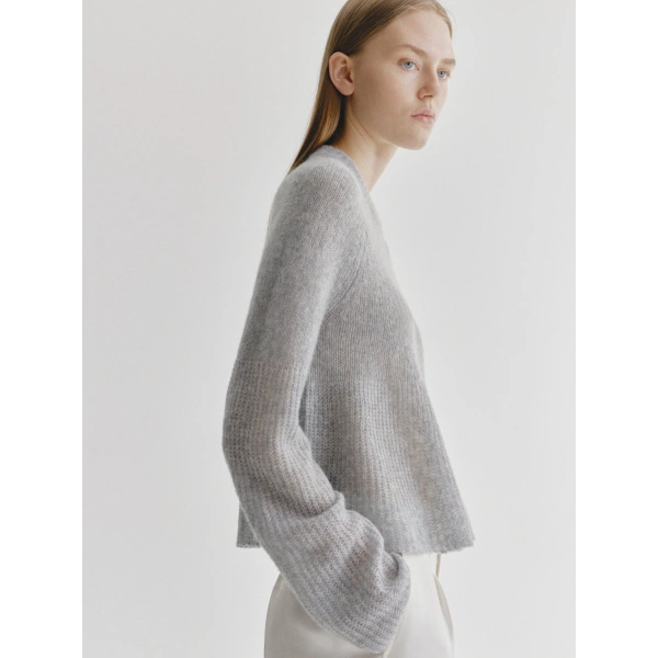 Lisa Yang Portia Sweater in Cloudy