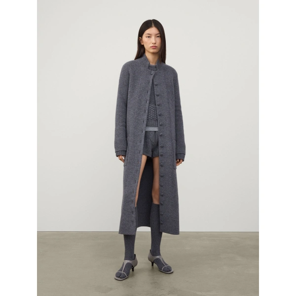 Lisa Yang Rhea Coat in Graphite