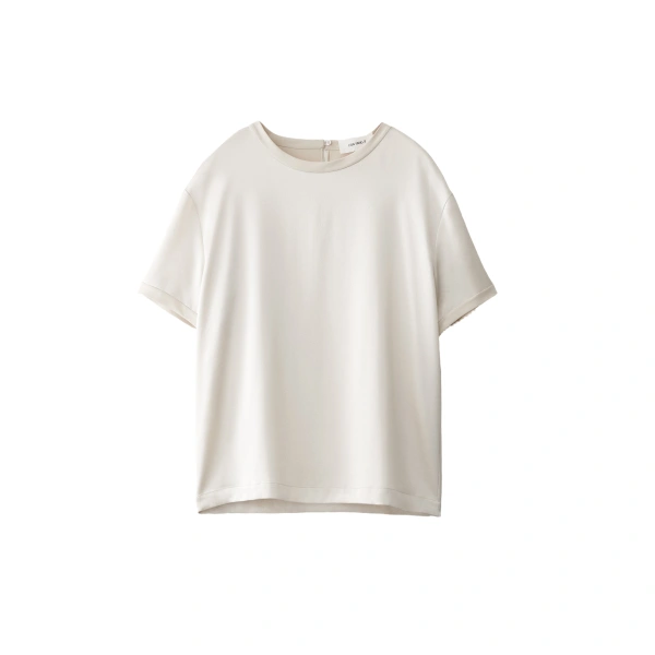 Round Neck T-Shirt in Champagne