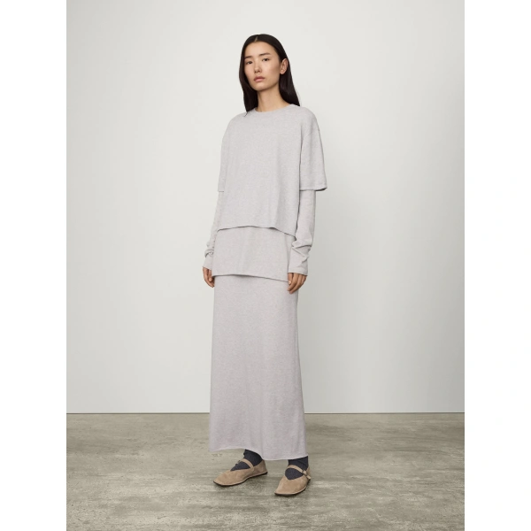 Lisa Yang Rubie T-shirt in Misty Grey