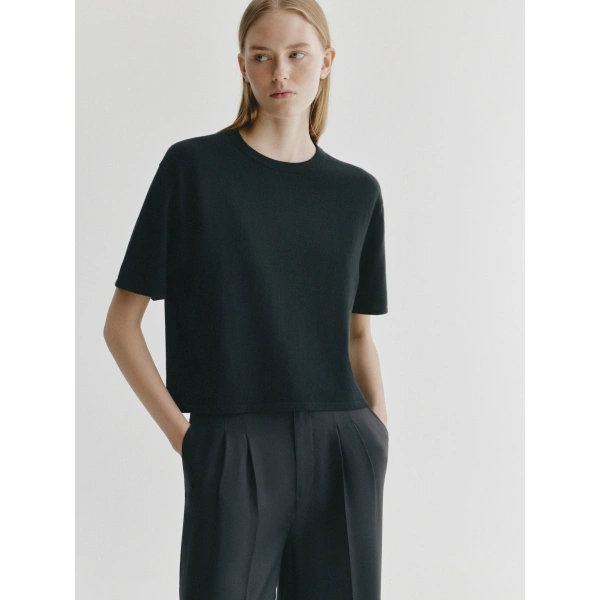 Lisa Yang Rubie T-shirt in Noir